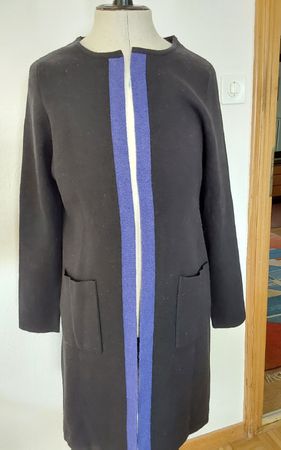 Strickjacke M Derhy schwarz-violett