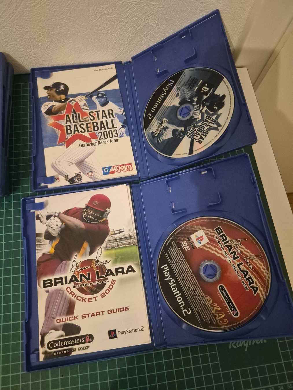 Sony Giochi: PS2 All-Star Baseball 2003 & Brian Lara Cricket 2005! – Usato da Meyrin venduto da Retro-GZ 1