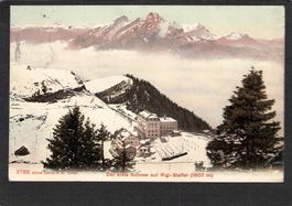 AK,SZ ,Der erste Schnee auf Rigi , 1907