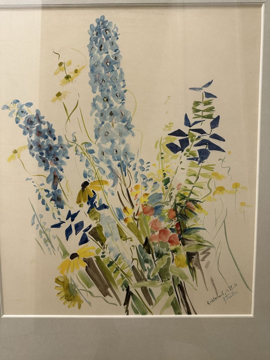Gemälde: J. Troller Gemälde Aquarell – Gebraucht aus Ebikon von Gaenggeliwaar 1