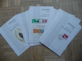 BRD, Ersttagsblätter 1976 ( 1 - 23 )