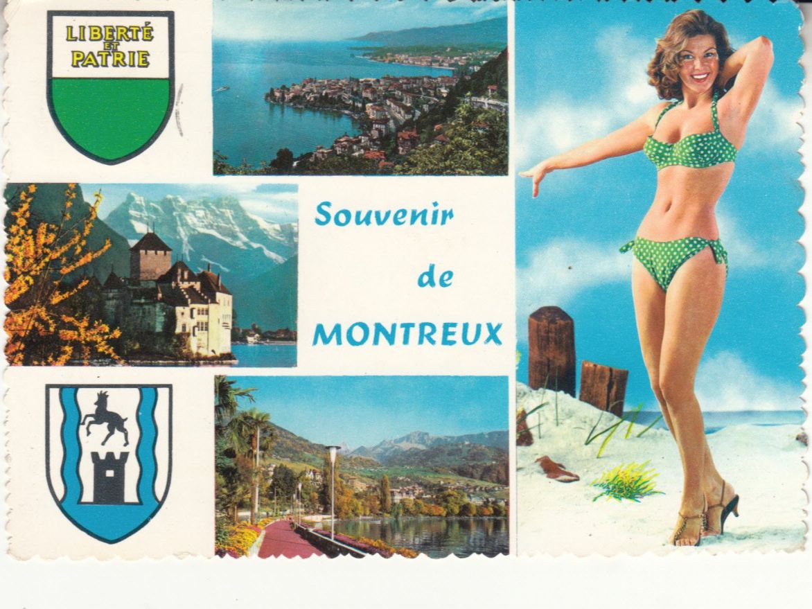 Ansichtskarten: Montreux 1964 – Gebraucht aus Bürglen TG von StampGraf