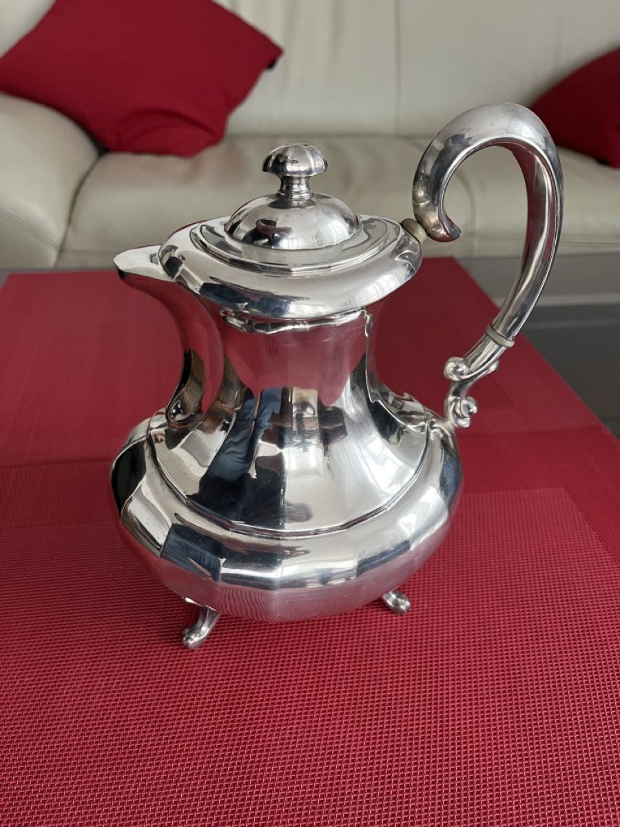 Teiere: alte Kanne Tee Kaffe 800 Silber 825g – Usato da Muri b. Bern venduto da Sugimoto