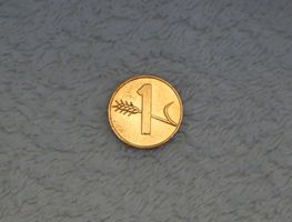 1 centime/Rappen 1981