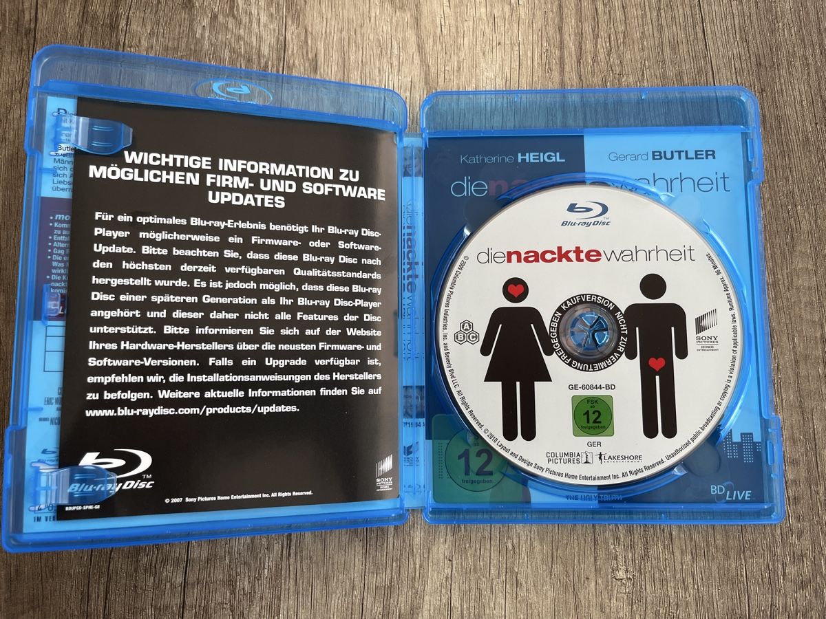 Tutti i DVDs: Die Nackte Wahrheit Blu-ray – Usato da Frutigen venduto da abr_w5b2 1