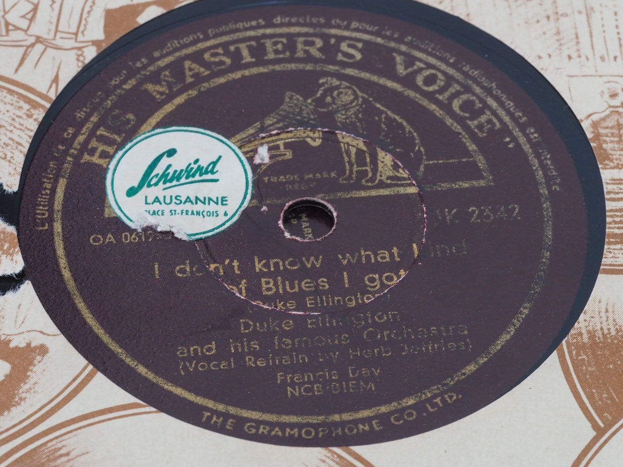 Vinyles: DISQUES 78 TOURS – D'occasion à Lausanne par Leag 2