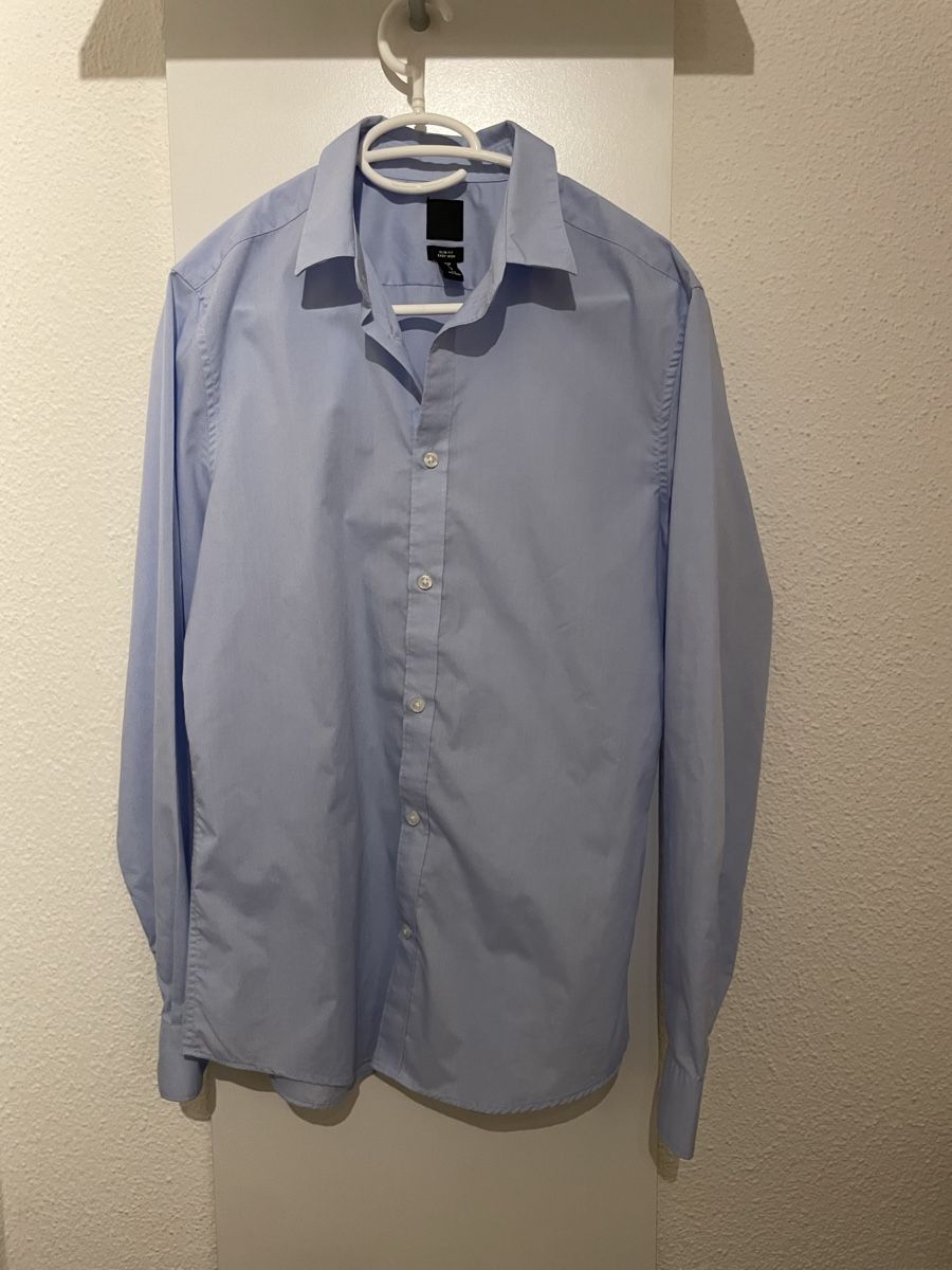H&M Camicie: hellblaues Hemd (slim fit) – Nuovo (secondo la descrizione) da Jona venduto da Nanuksiglu