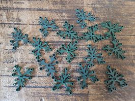 lego 2417 lot de 15 pièces Dark Green Plant Leaves 6 x 5