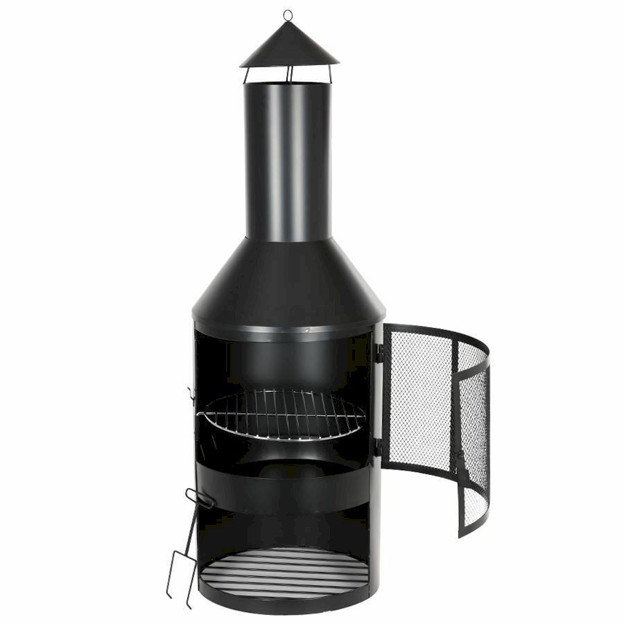 Griglie: Gartengrill Terrassenkamin 134cm – Nuovo e nell'imballaggio originale da Bottighofen venduto da zaap 1