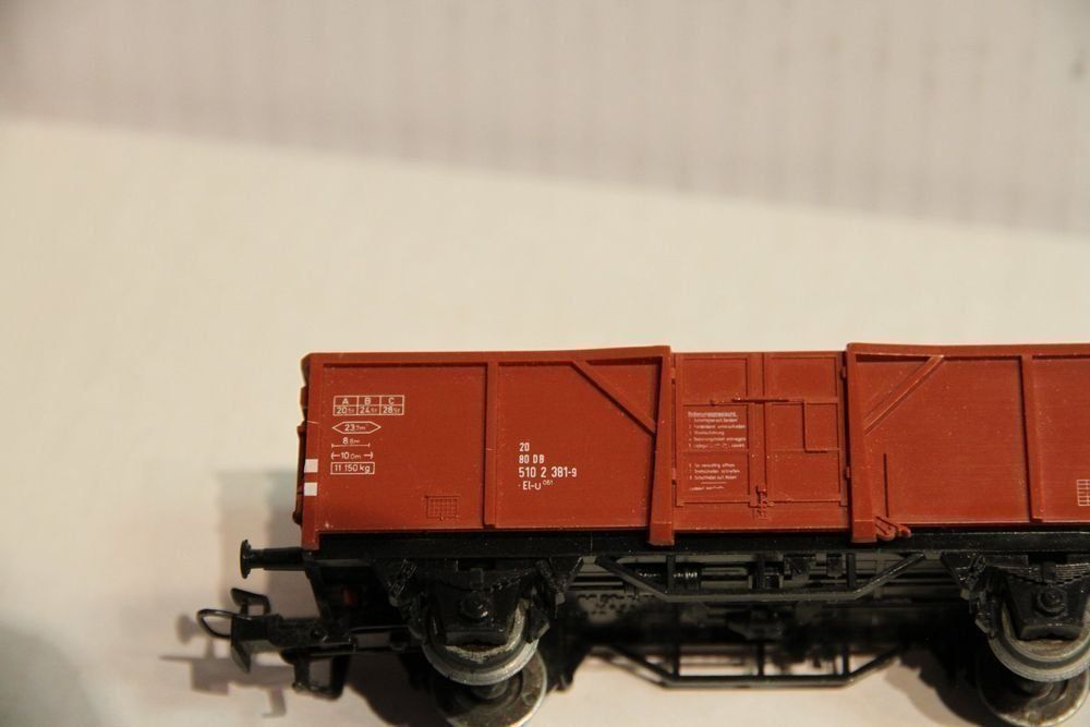 Märklin Modellini di ferrovie: Offener Güterwagen, El-u, Märklin, AC, 1:87 – Usato da Nesselnbach venduto da ubourson 4