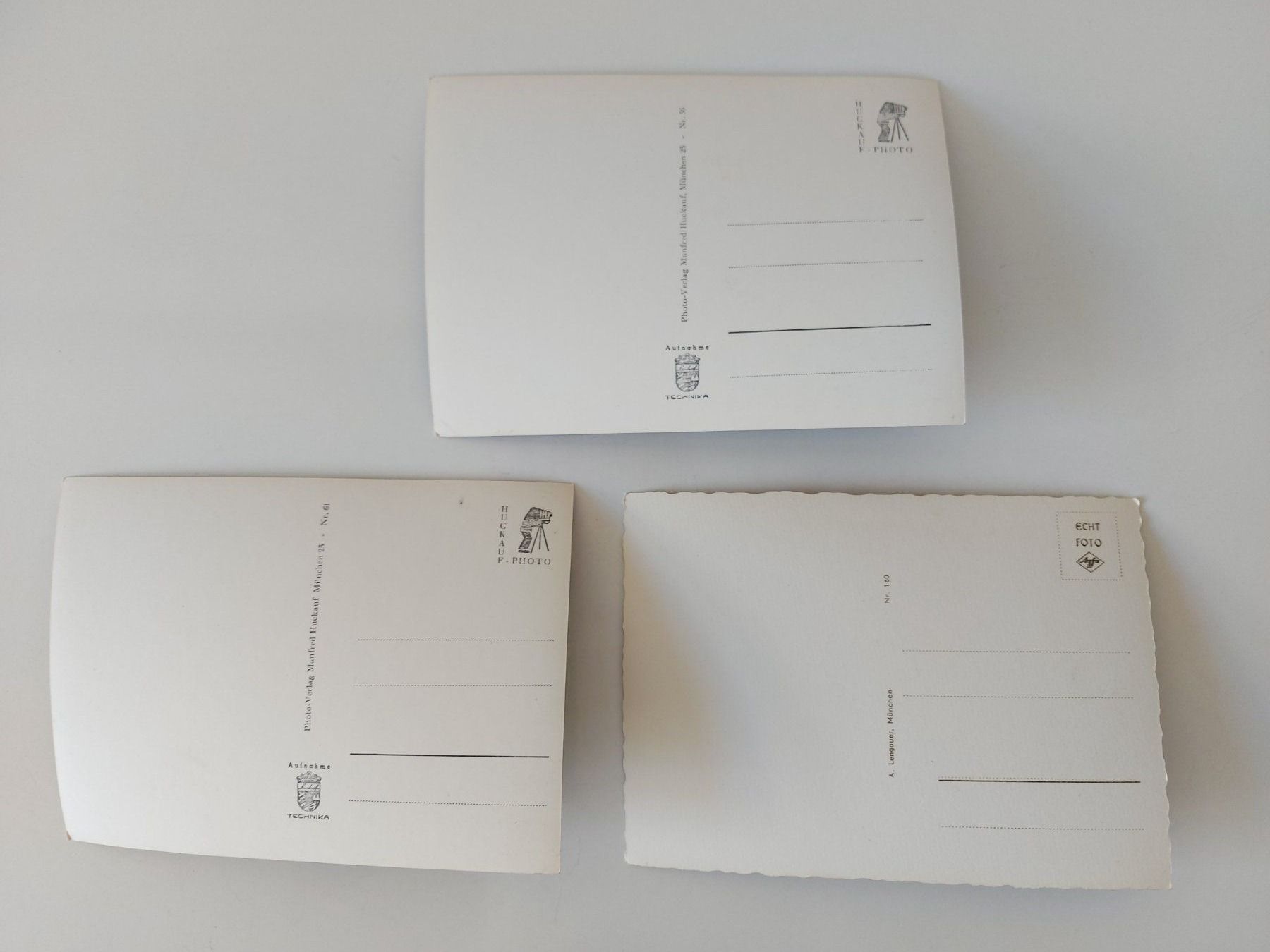 Cartoline postali: 3 Ansichtskarten "MÜNCHEN"   echt Foto – Usato da Zürich venduto da Daniel517 4