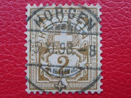 1894: 58B mit perfektem Vollstempel HORGEN, sehr schön !