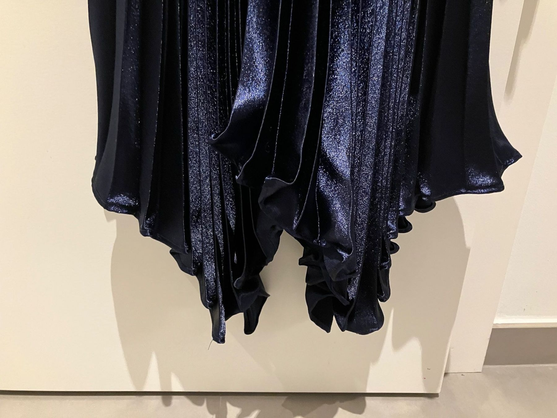 Sandro Vestiti: Sandro - robe de soirée bleue nuit décolleté dos – Usato da Vich venduto da SophieCo 2