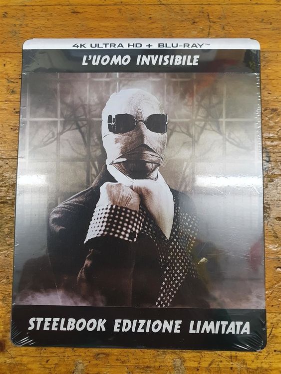 4K BD Der Unsichtbare (1933) Steelbook | Kaufen Auf Ricardo