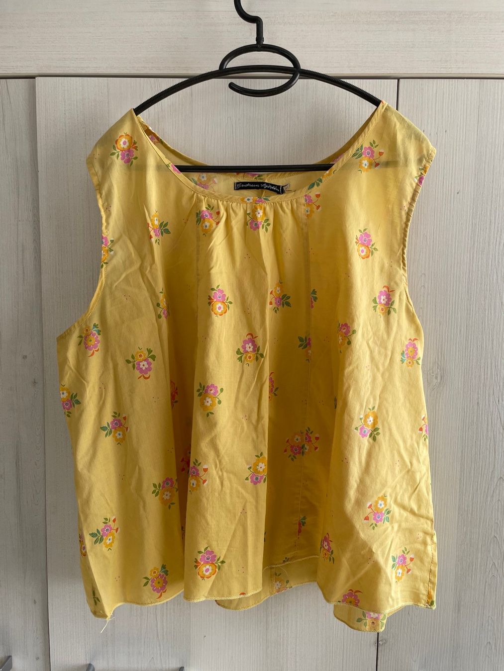 Gudrun Sjöden Top: Gudrun Sjödén Baumwolle Top - Gr. XL – Usato da Kaltbrunn venduto da olaf4
