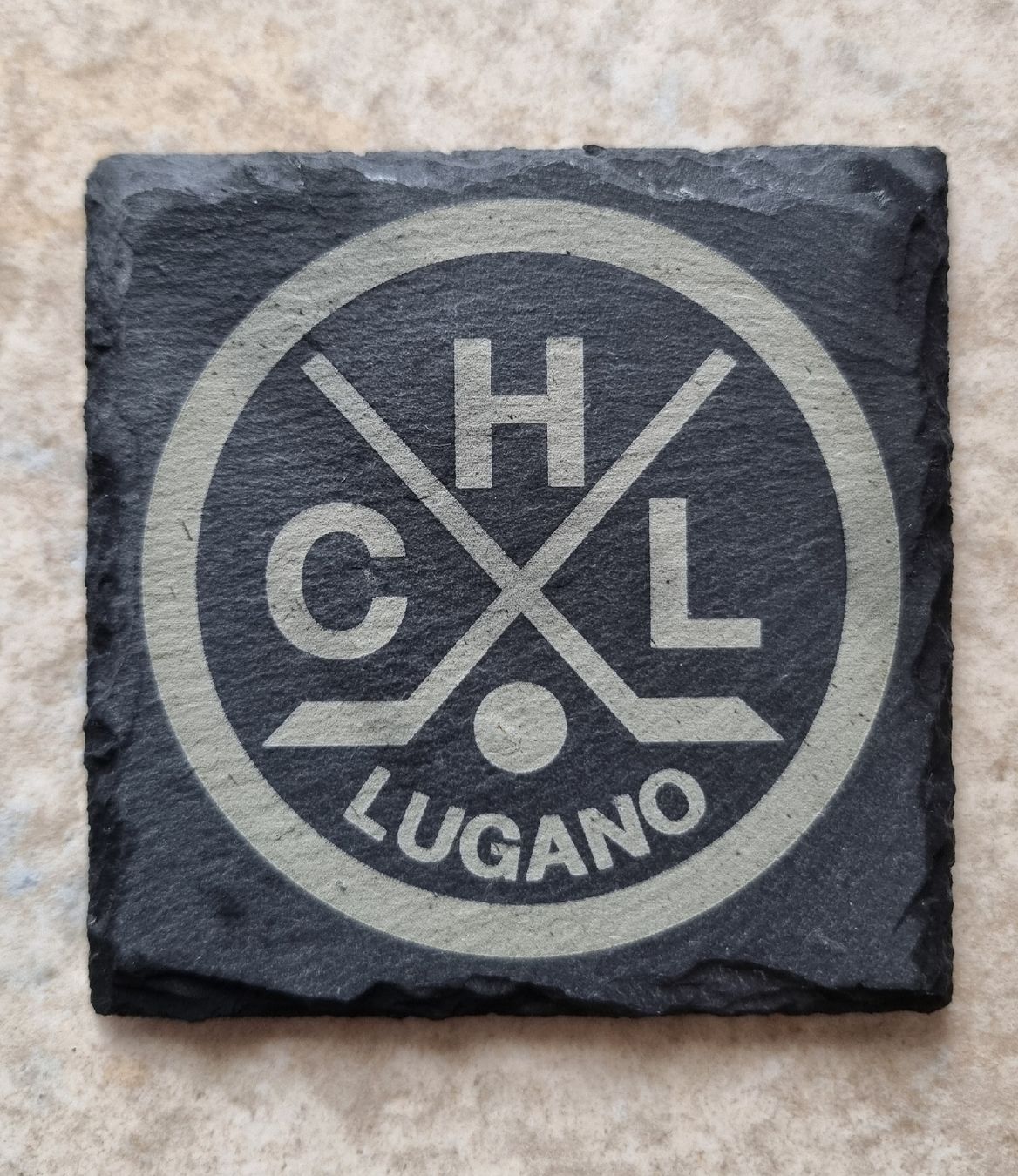 Untersetzer: Schweizer Eishockey Logo's auf Schiefer Untersetzer 4er Pack – Neu (gemäss Beschreibung) aus Rottenschwil von tob_h7ld 6
