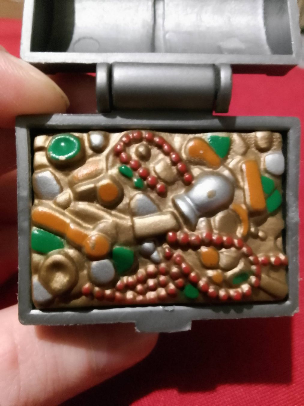 Giocattoli: Plastic mini Treasure chest toy – Usato da Le Locle venduto da Nidaime_Tackle 3