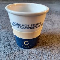 Marc O'Polo Tasse Mahlwerk Porzellan mit Hitzeschutzring