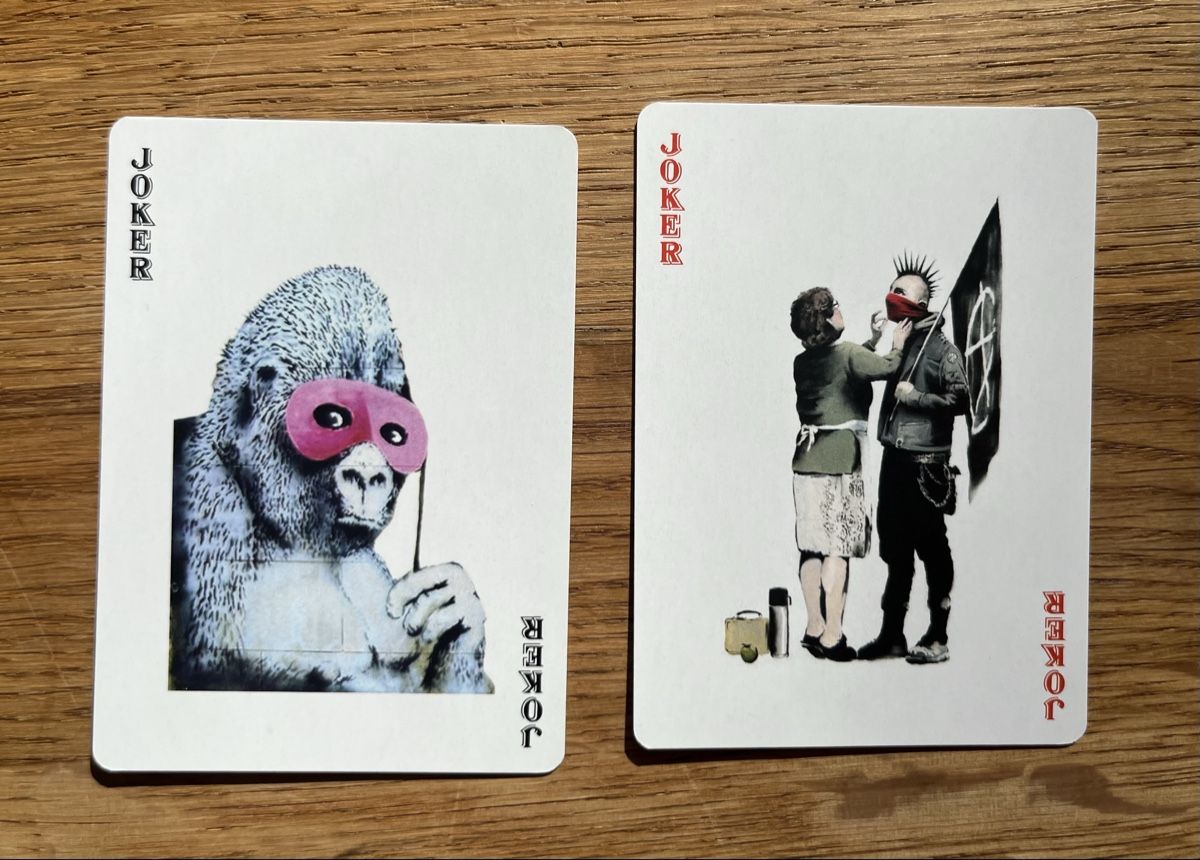 Giochi: Banksy Playing Cards / Spielkarten – Nuovo (secondo la descrizione) da Sursee venduto da abcdxyz 9