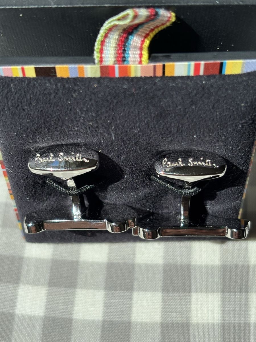 Paul Smith Gemelli: Boutons de manchette Paul Smith Mini Cooper – Usato da Genève venduto da edu_62x2 1