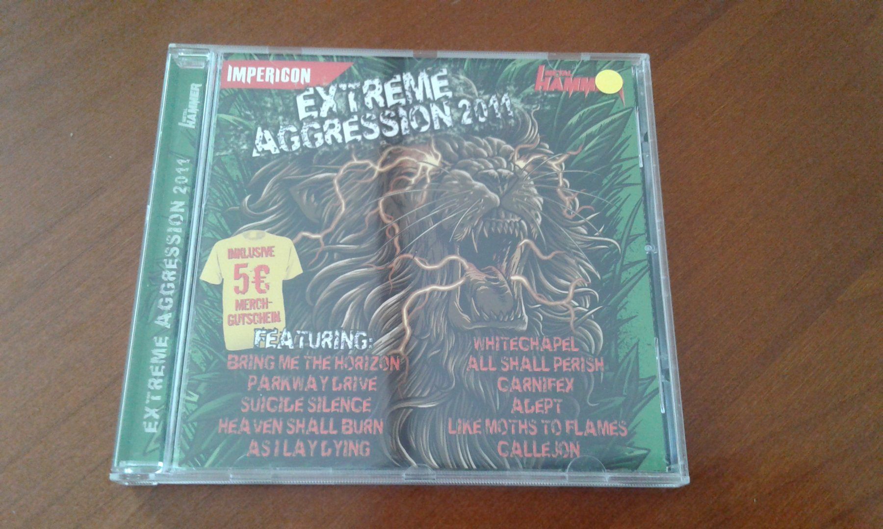 CD: Extreme Aggression 2011, D17 – Usato da Sessa venduto da discoverymedia