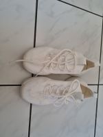Marc O'Polo Sneaker weiss Stoffschuhe gebraucht Zustand