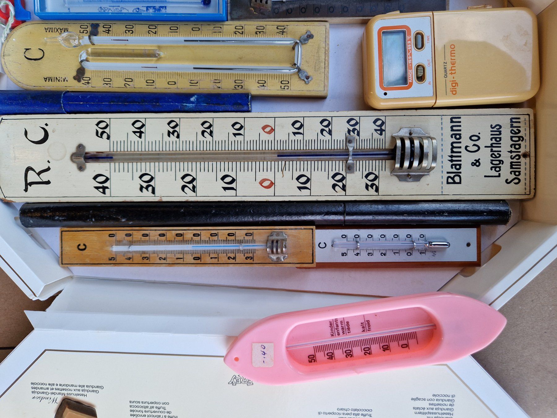 Altro per la casa: Diverse Thermometer 11 Stück  antike und neue – Usato da Wädenswil venduto da verebe 1