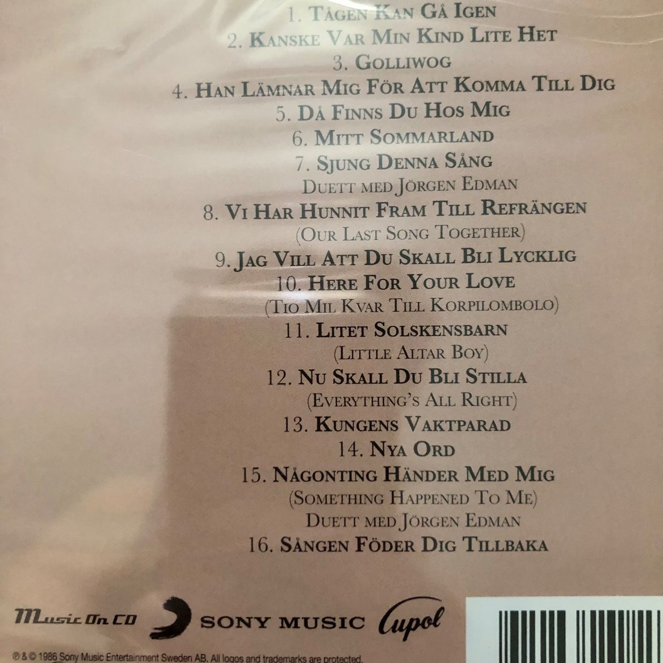 CD: Agnetha Fältskog (ABBA) verschweisste CD – Nuovo e nell'imballaggio originale da Spreitenbach venduto da Esprit20 1