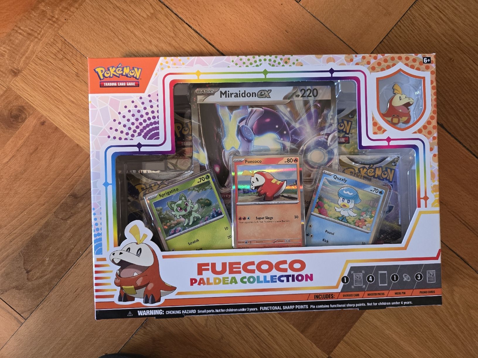 Pokémon Carte collezionabili: Fuecoco Paldea Collection - Box Sets pokemon – Nuovo e nell'imballaggio originale da Genève venduto da Hoenn.