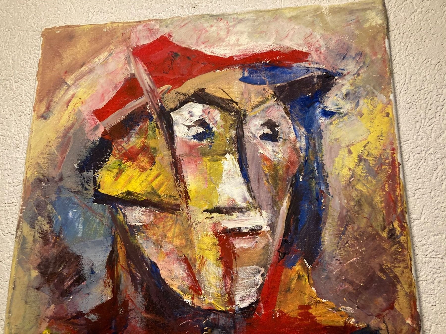 Dipinti: Alexander Diener (Senior) - Portrait - Expressionisme – Usato da Fribourg venduto da Karushi 1