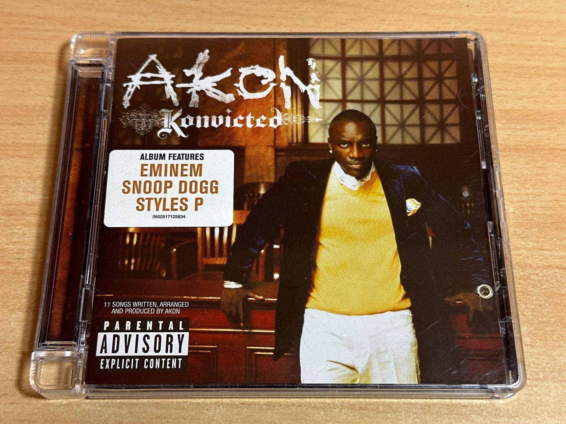 CD: Akon – Konvicted – Usato da Rikon im Tösstal venduto da Alpenmutz