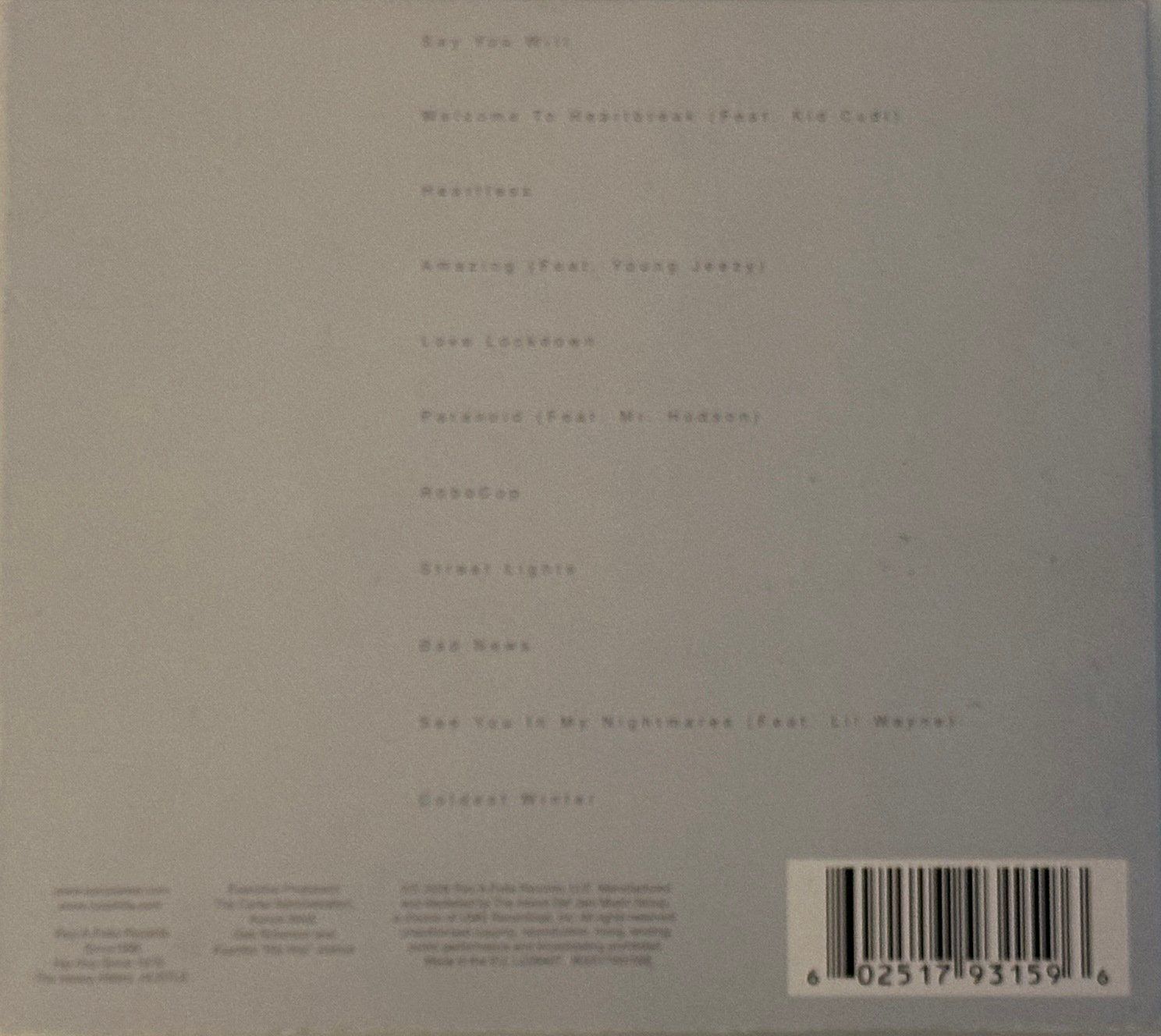 CD: Kanye West - 808s & Heartbreak CD – Usato da Geuensee venduto da dmi_hdp9 1