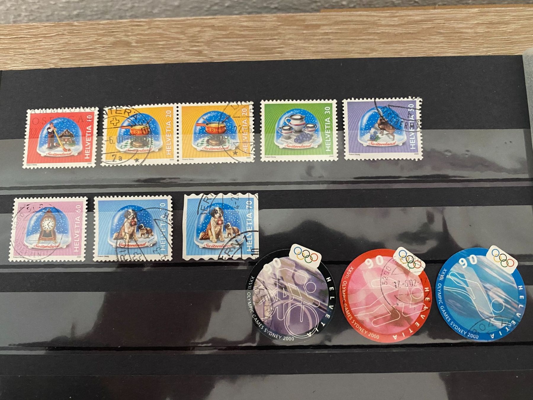 Tutti i francobolli: Dauermarken,2000+Olynpiade Sydney 2000 Top Zustand – Usato da matten b. interlaken venduto da jfran17