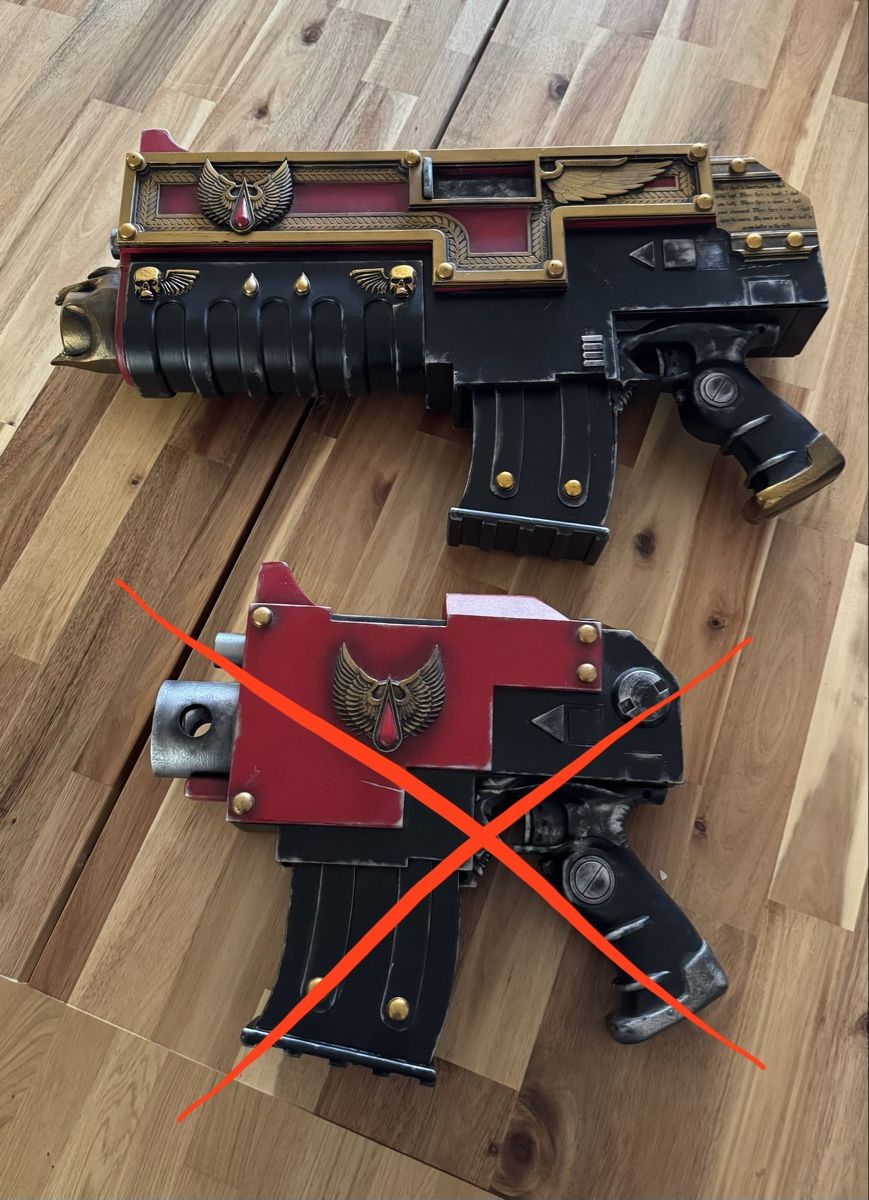 Nerf Spielzeuge: Warhammer 40K - Bolter, Bloodangels – Neu (gemäss Beschreibung) aus Niederbipp von Irusvirus 2