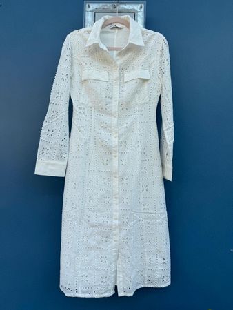Sommerkleid Baumwolle Gr. M-38