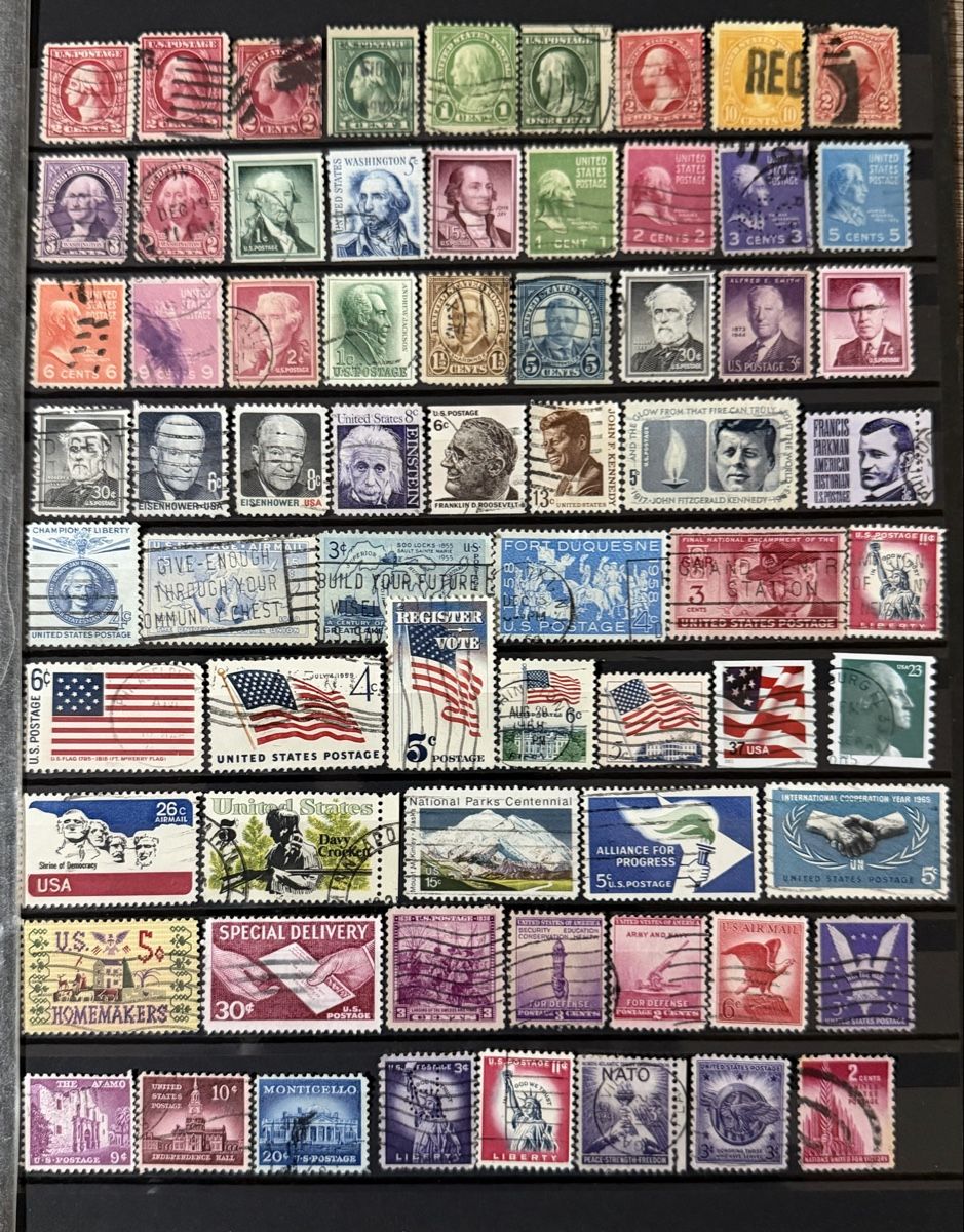 Tutti i francobolli: 93 Timbres - USA – Usato da Petit-Lancy venduto da Solcarm