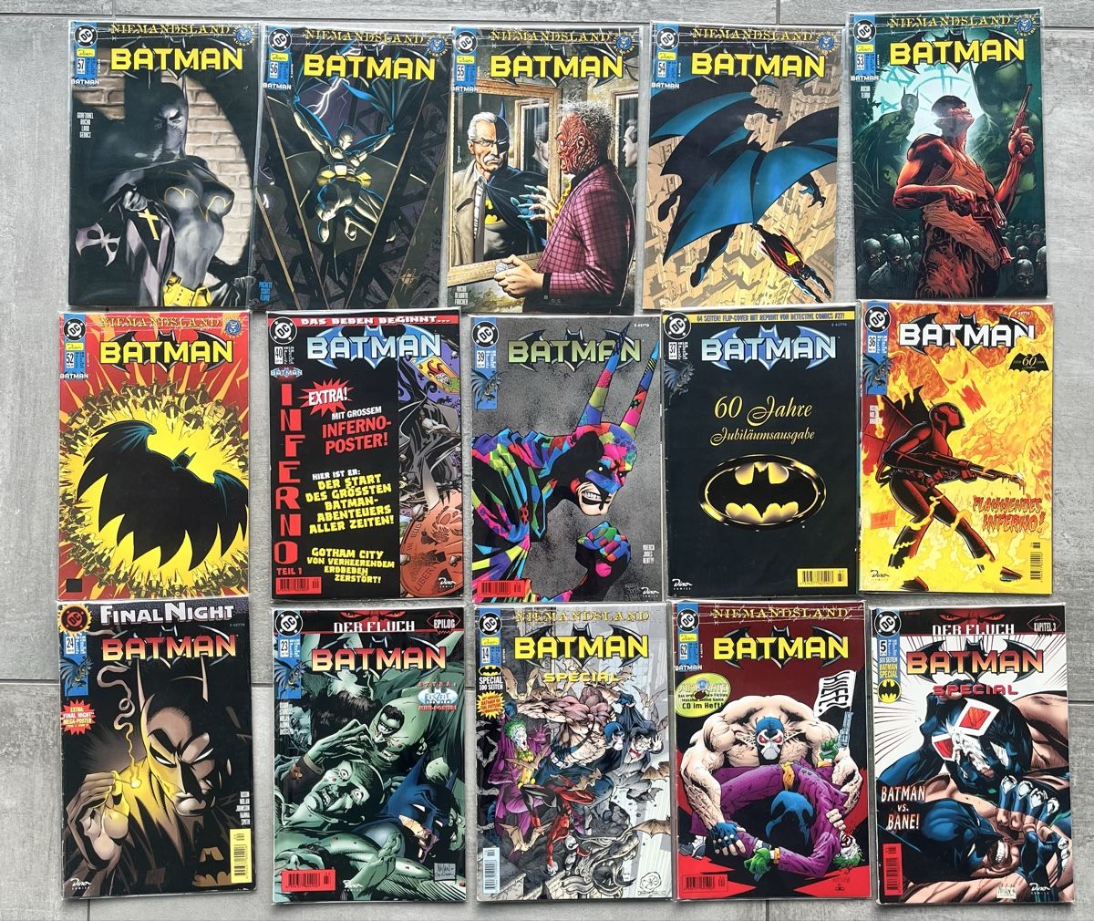 Comics: 15 BATMAN Comics – Gebraucht aus Densbüren von lana79 1