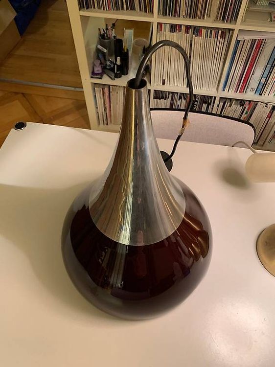 Kronleuchter & Deckenlampen: 3 Grosse Vintage Deckenlampe aus Glas (3 Stück vorhanden) – Gebraucht aus Solothurn von PHEG 1