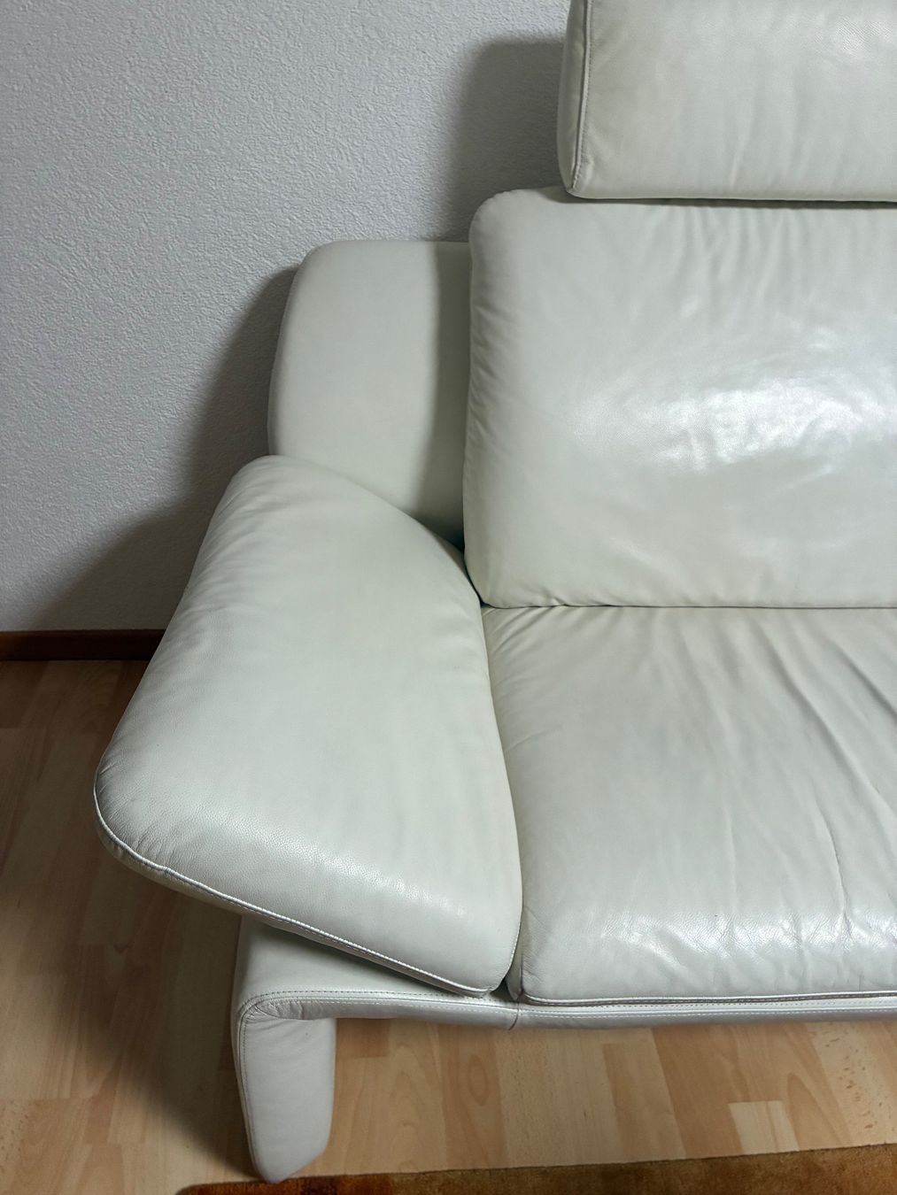 Divani: LEU Swiss Echtleder Couch Modell Bianca – Usato da Amriswil venduto da Fisch79 7