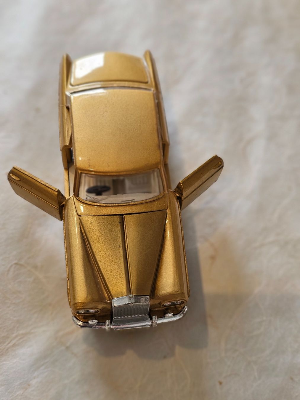 Rolls Royce Modellini d'auto: Rolls Royce Dinki Toys 127 Silver Cloud III gold – Usato da Sirnach venduto da windrad65 4