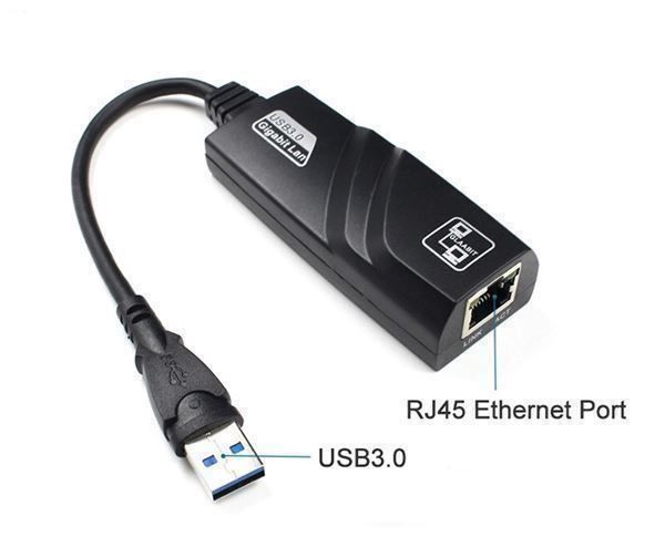 Unità & Adattatore: USB 3.0 auf Gigabit RJ45 Ethernet LAN – Nuovo e nell'imballaggio originale da Zürich venduto da shop-247