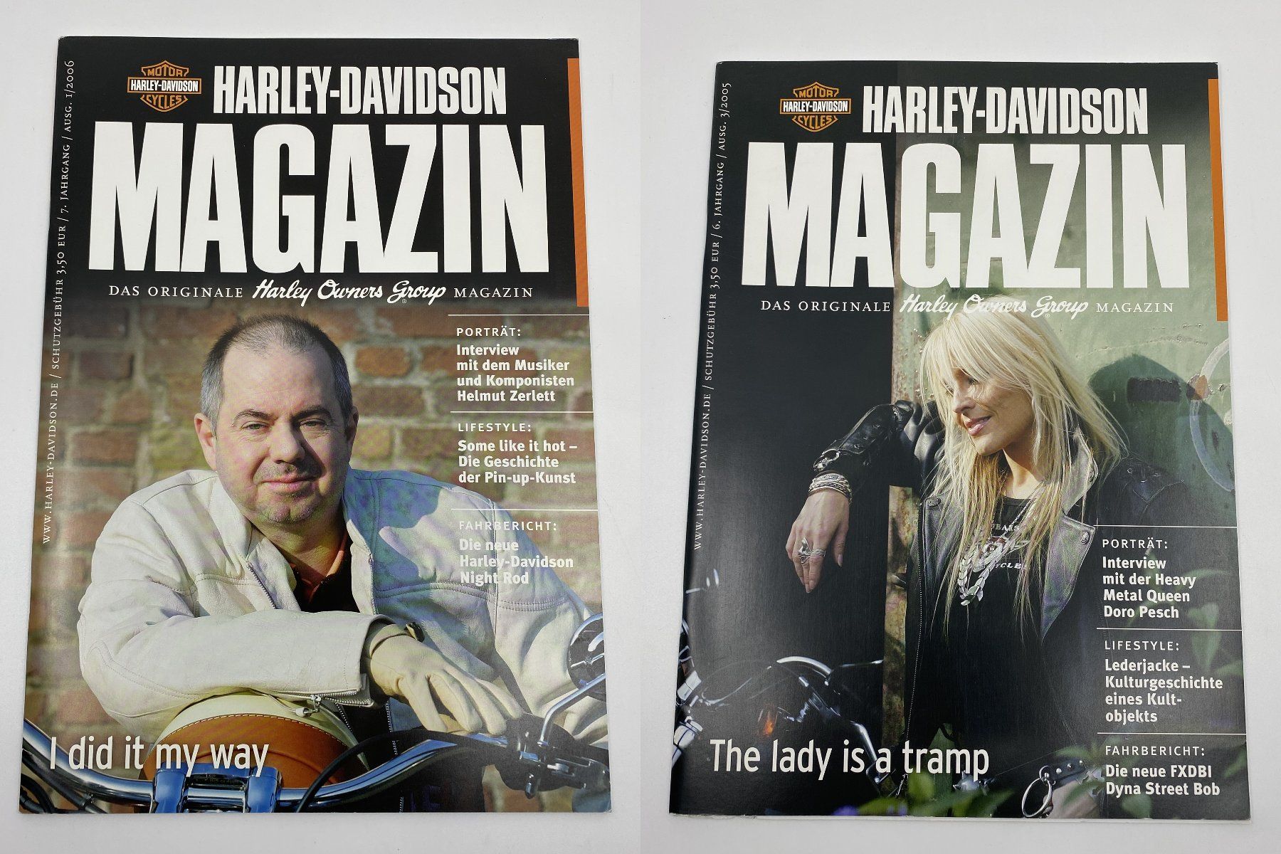 Riviste & Magazine: 10 Harley Owners Group Magazine 2003 - 2007 – Nuovo (secondo la descrizione) da Langwiesen venduto da Restposten-24 3
