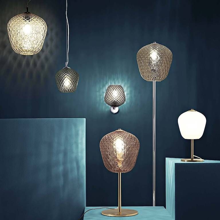 Murano Lampade: Fulgor Murano Dalia Wandlampe Hellgrau-Braun – Usato da Regensdorf venduto da Tradingzone 1