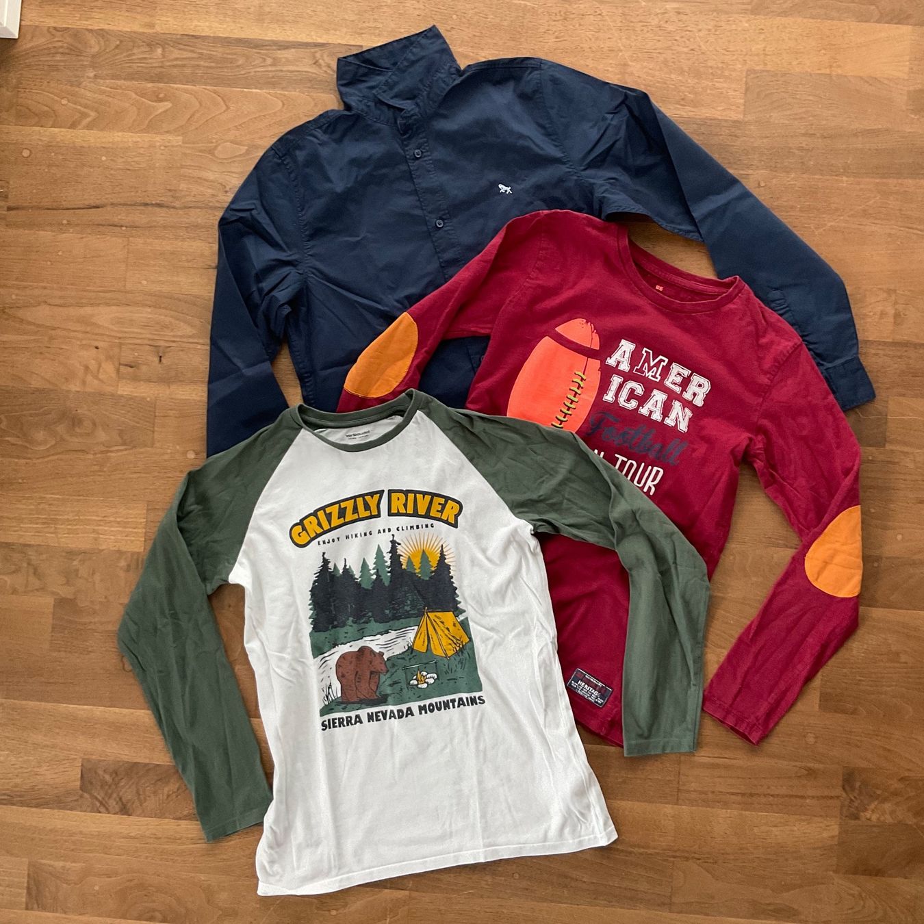 Lotti & Set di vestiti: Sweatshirt-/Hemd-Paket, Gr. 158/164 – Usato da Wattwil venduto da Marlan3