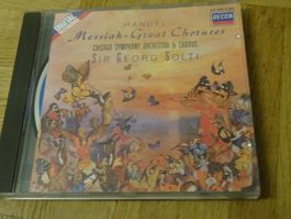 Handel - Messiah, Grosse Chöre - CD - Solti