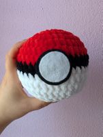 Amigurumi Pokéball 10cm