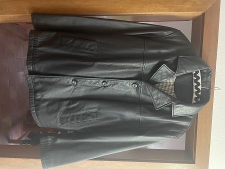 Top Lederjacke gepflegt