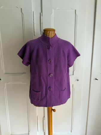 GERRY WEBER - Strickjäckchen violett 40