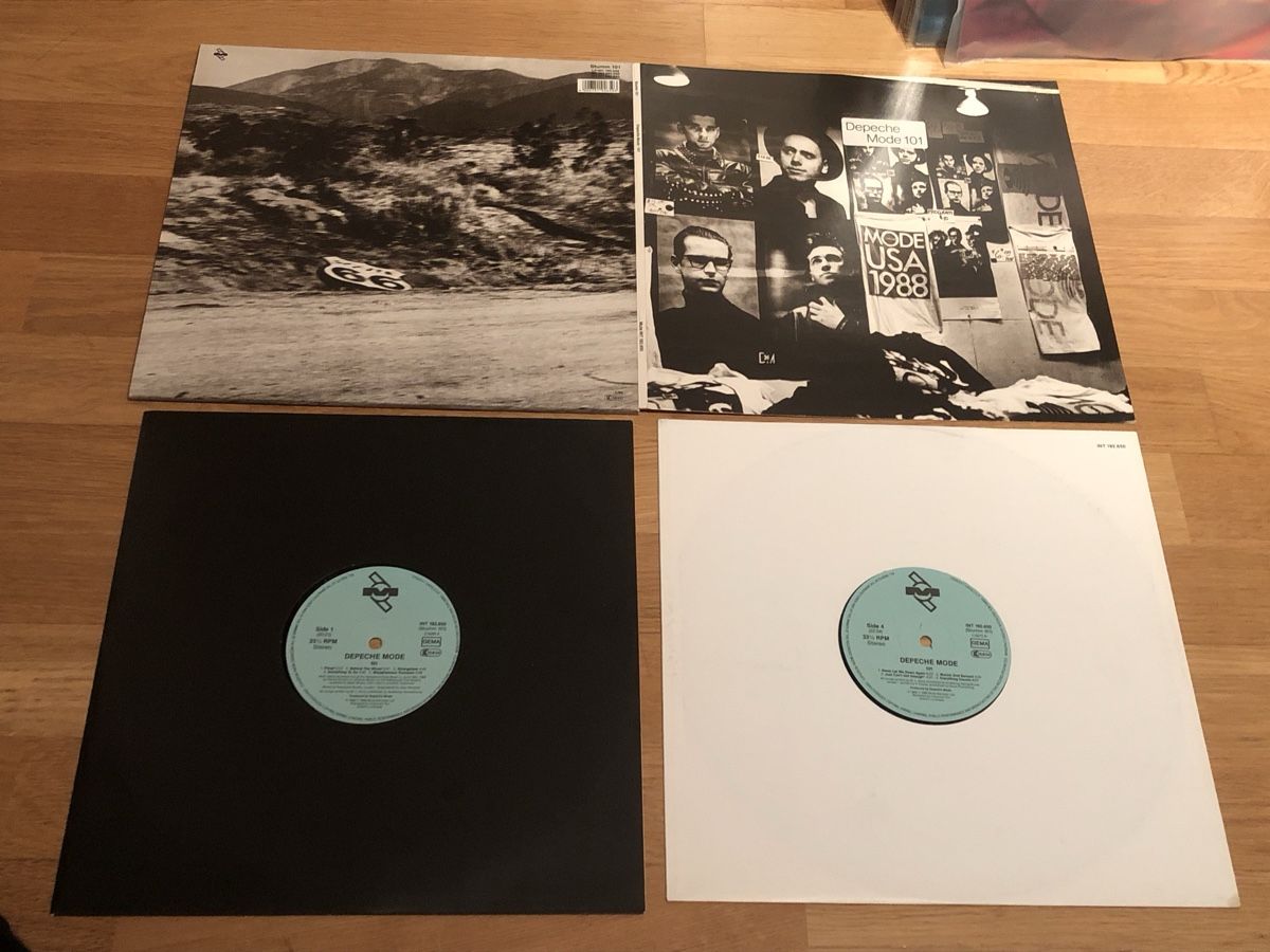 Dischi in vinile: Depeche Mode. 1989 Doppelalbum. 101 – Usato da Faulensee venduto da Mizuno06 2