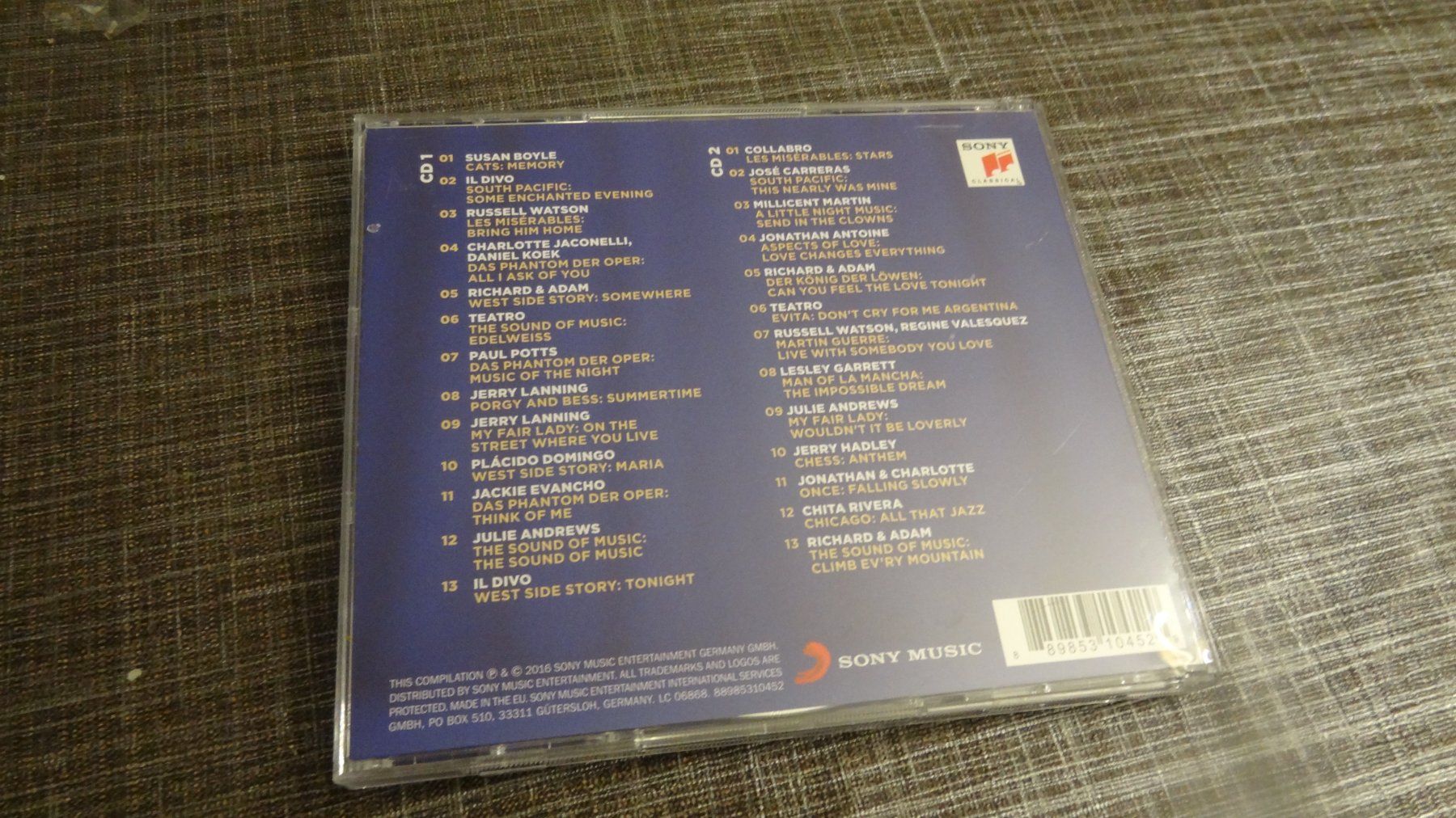 CD: Classical Voices - The Musicals CD – Usato da Olten venduto da Disc-Ausverkauf 1